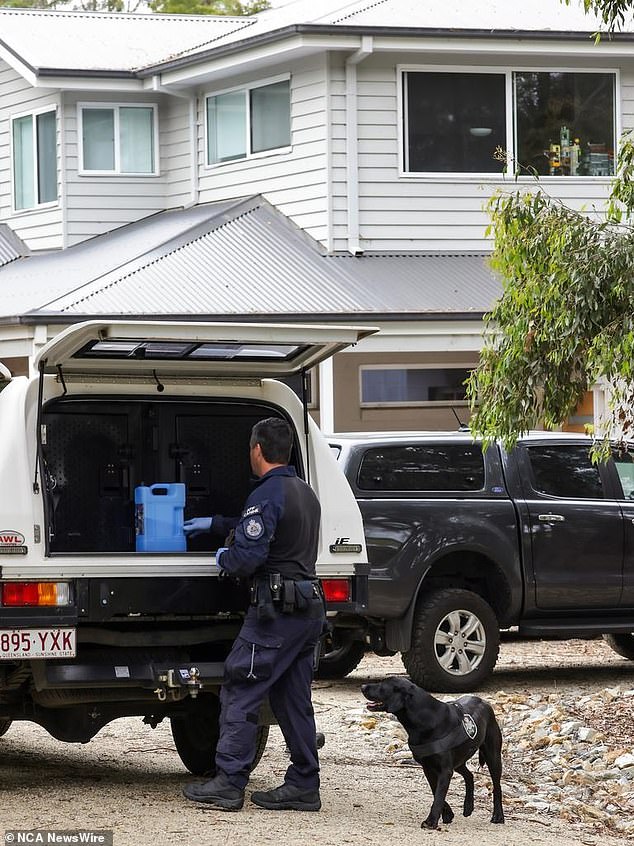 Erin Patterson, 49, appeared briefly in the Latrobe Valley Magistrates' Court on Friday morning after a police raid on her home on Thursday led to charges in an alleged poisoning case