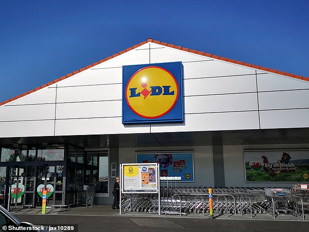 Lidl today ended rival Aldi's 16-month run as Britain's cheapest supermarket (file image)