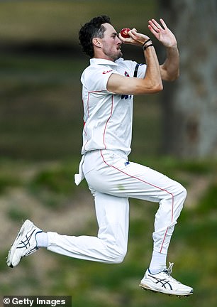 Redbacks' Jordan Buckingham is a promising young fast bowler