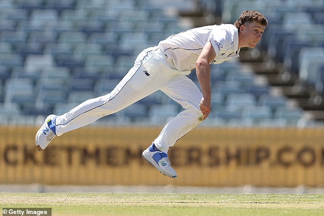 Victoria's Mitch Perry has also benefited from Siddle's experience in the Victorian Shield squad