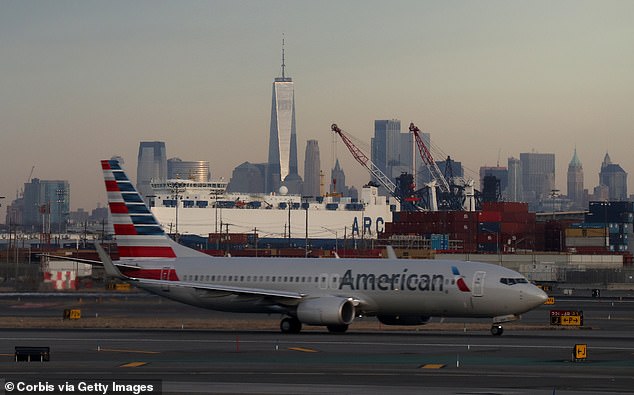 American Airlines distributed the uniforms to employees in 2016