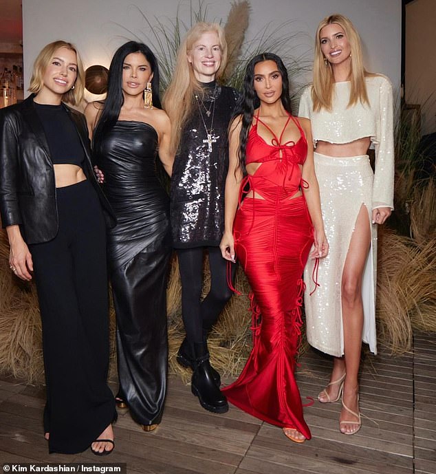 A few weeks ago, Lauren attended Kim Kardashian's 43rd birthday, where she spent time with the reality star and her other good friend Ivanka Trump.