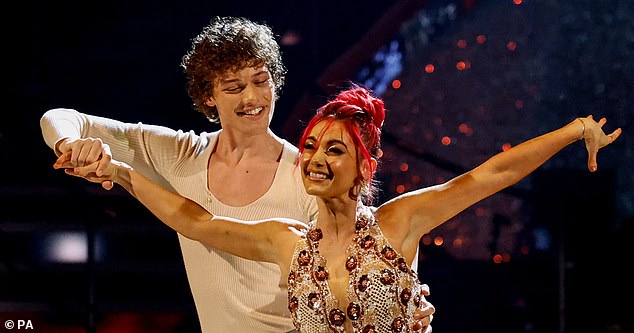 Busy: Bobby is also currently starring in Strictly Come Dancing and is linked to Dianne Buswell, 34