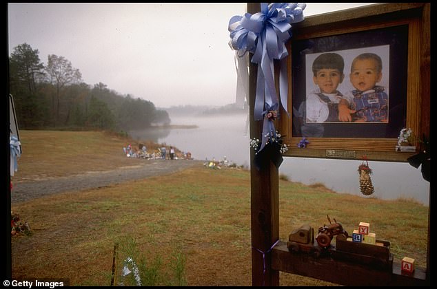 A shrine was erected on the shore of John D. Long Lake where Smith's sons, who claimed they had been kidnapped, were drowned.