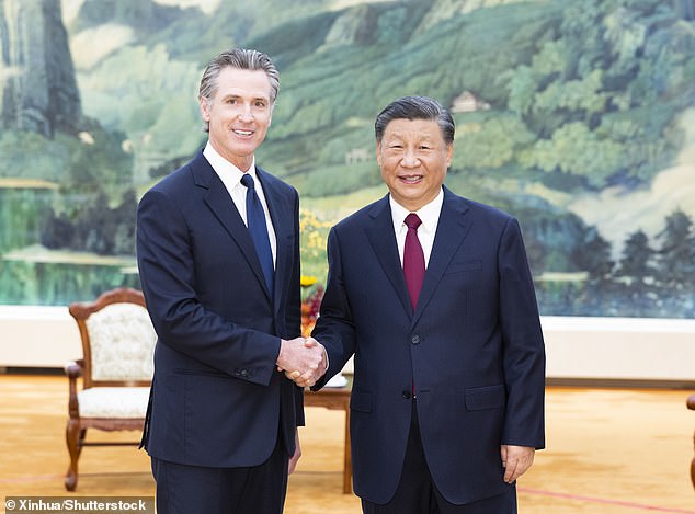 Chinese President Xi Jinping will meet with Gavin Newsom in China in October