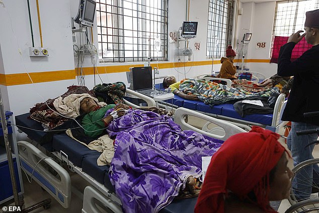 More than 100 beds became available in the regional hospital in the city