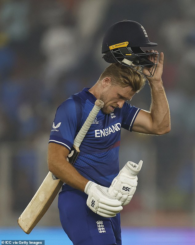 England have struggled with the bat during their dismal defense of the World Cup title in India