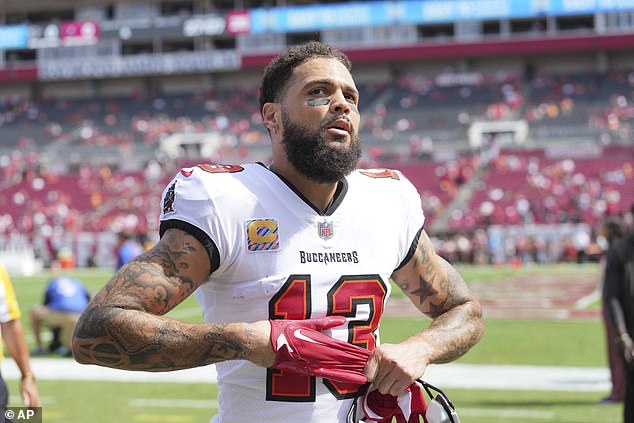 Buccaneers wide receiver Mike Evans, 30, was also on the Jets' wish list to acquire