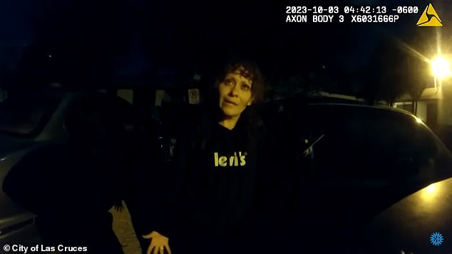 In nine minutes of bodycam footage, Gomez can be heard being confronted by the police officer as he tried to determine why she was in the housing complex just before dawn.