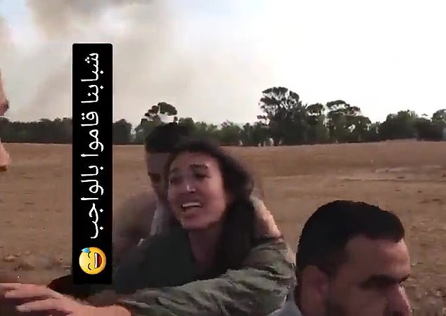 Student Noa Argamini, 25, was filmed shouting 'don't kill me' as she was dragged away from the Nova festival by laughing Hamas gunmen