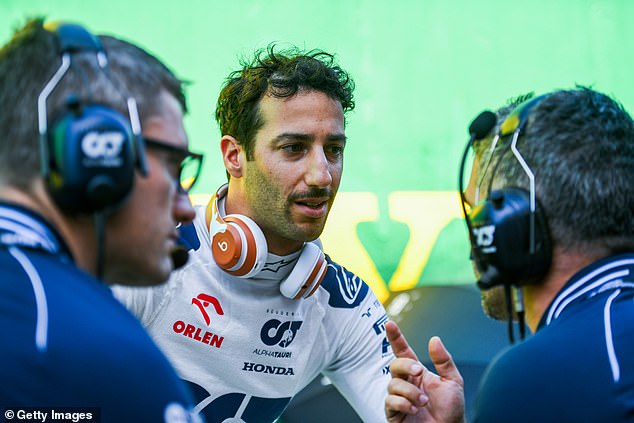 Ricciardo apologized to his teammates for his expletive-filled radio tirade