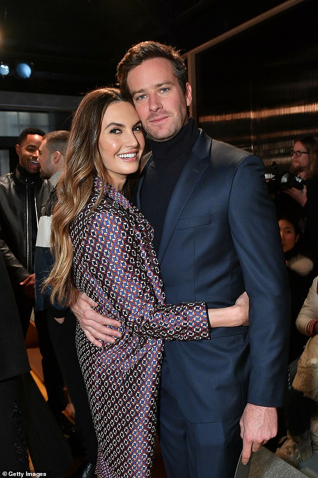 Previous marriage: The actor was previously married to Elizabeth Chambers from 2010 until their divorce was finalized earlier this year in June;  seen in 2018