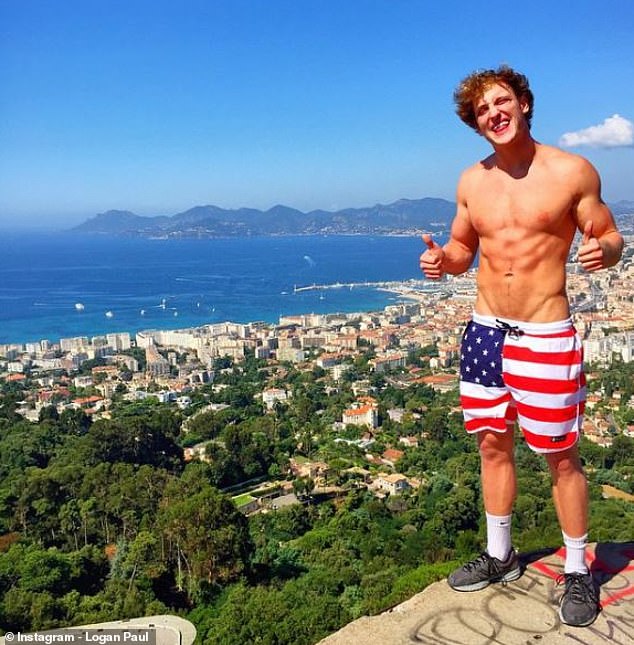 Paul pictured in France in June 2015. Fans were impressed by his body transformation