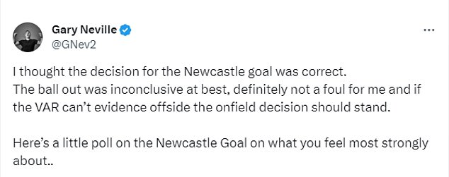 1699183396 253 Gary Neville claims officials made the CORRECT decision to award