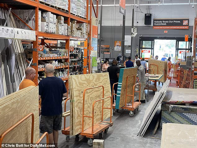 Home Depot has 2,300 stores in North America, a market cap of $300 billion and annual sales of more than $150 billion