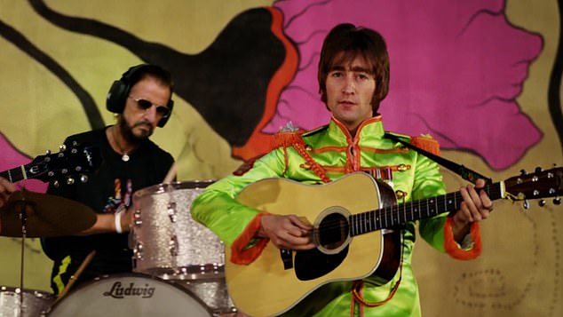The clip – directed by the critically acclaimed Peter Jackson – combines moving archive footage of the Fab Four with footage of Sir Paul McCartney and Sir Ringo Starr recording new segments for the song.