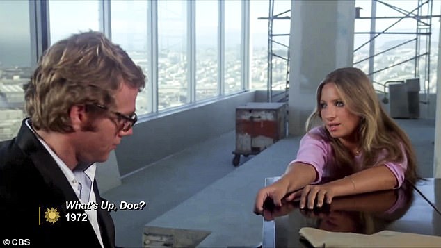 At the height of their careers: She subsequently had a brief relationship with Ryan O'Neal in 1972, around the time they starred together in the comedy classic What's Up, Doc?