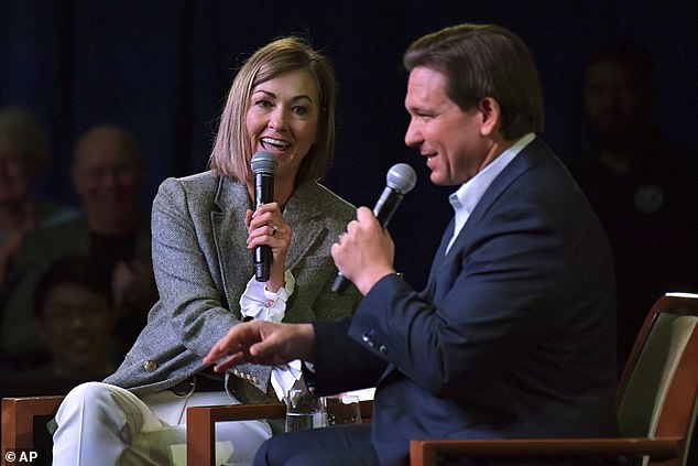 Reynolds had introduced DeSantis at political events in Iowa and appeared alongside Florida First Lady Casey DeSantis — without publicly voicing her support