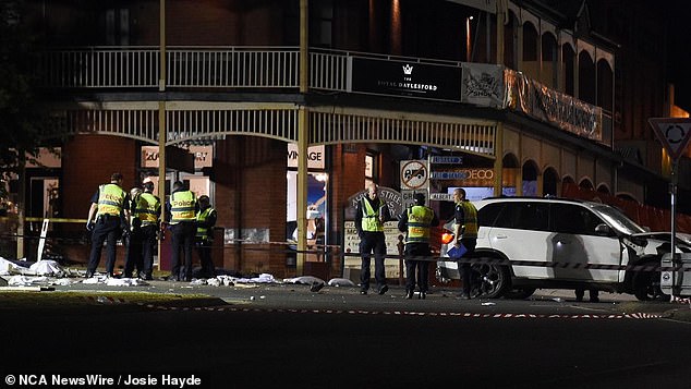 The hotel where Sunday evening diners were mowed down