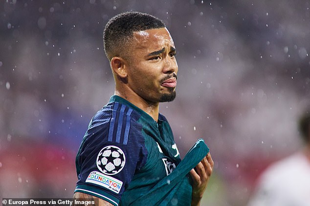 Gabriel Jesus has scored once in seven Premier League appearances and has already missed four games due to injuries