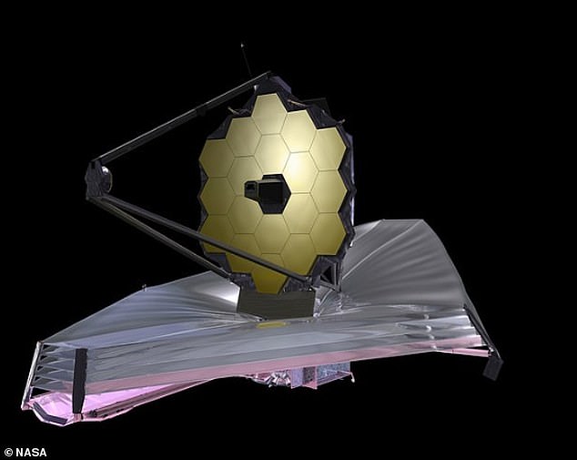 The James Webb Space Telescope (JWST, pictured here in space) is the largest and most powerful space telescope ever built