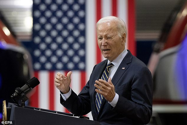 The New York Times and Siena College showing Joe Biden (above) trailing Donald Trump in Arizona, Georgia, Michigan, Nevada and Pennsylvania