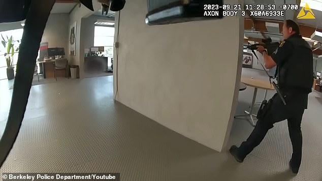 Bodycam footage shows five police officers entering the building and opening fire on Walker, ultimately killing him