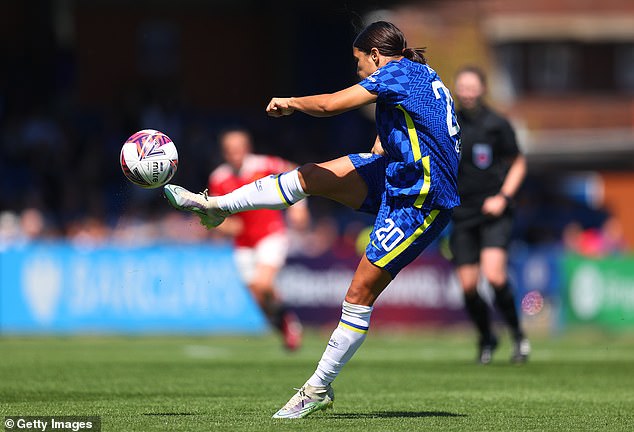 Chelsea's Australian star Sam Kerr may be looking abroad if Hayes leaves the west London club