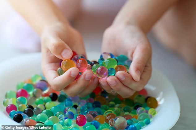 Water beads are marketed as children's toys or therapies for children with sensory processing disorders or autism spectrum disorders