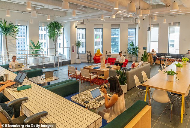 The New York-based workspace sharing company rents out co-working spaces to freelancers, startups and established companies