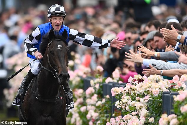 Zahra rode Gold Trip to victory at the 2022 Melbourne Cup, but switched horses to Without a Fight this year