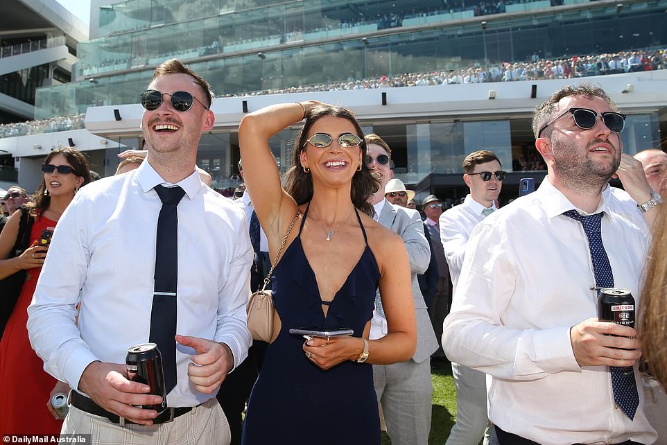 1699341705 363 Melbourne Cup Glamorous racegoers let loose after watching the race