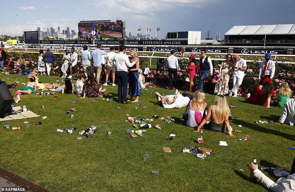 1699341707 533 Melbourne Cup Glamorous racegoers let loose after watching the race