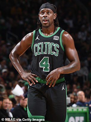 Celtics point guard Jrue Holiday