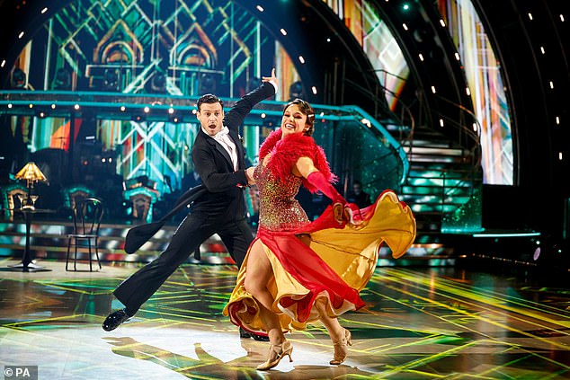 Wow!  Former Corrie actress Ellie shared a photo of her and Vito's latest performance, which she labeled a 'magical evening' as they topped the leaderboard for the second time