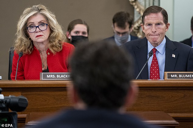 GOP Sens. Marsha Blackburn, R-Tenn., and Richard Blumenthal, D-Conn., met with Bejar last week