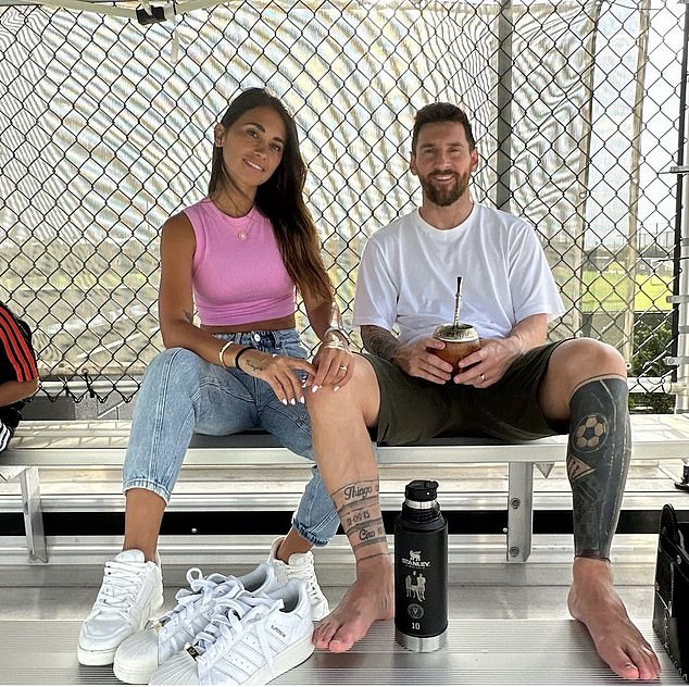 Messi and his wife Antonela Roccuzzo have settled in the region since his move to Inter Miami