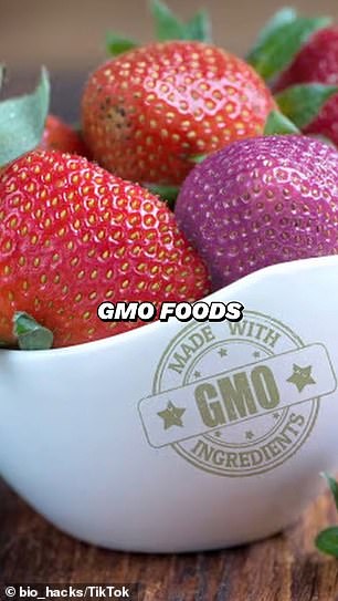 The health guru also said that you should avoid non-organic fruits and genetically modified foods