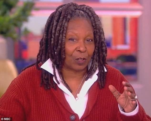 Moderator Whoopi Goldberg made a touching comment about mothers and also praised Tyler for 