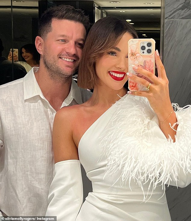 The former Miss Universe Australia beauty, 30, revealed in December that she had undergone IVF (in vitro fertilization) before she and the Tribe CFO split in October after just eight months of marriage