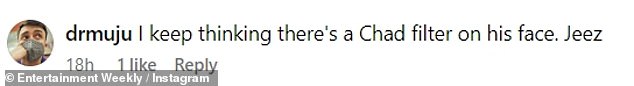 Other fans compared him to a character from movies, while others reminded each other of his shattered jaw caused by an accident at home