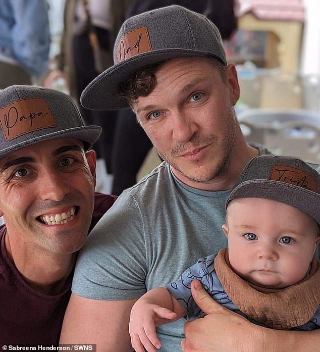 “Shane and Paul are the best dads – they talk about him all the time and call Tristan their little monkey,” Sabreena said