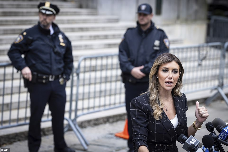 Trump's attorney Alina Habba passionately defended her client's right to a fair legal defense, expressing outrage at what she viewed as judicial bias.  She claimed she was silenced and reprimanded by a judge who she described as 