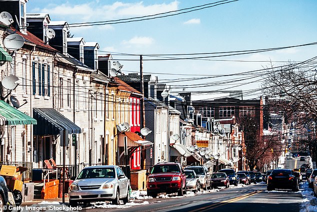 Allentown (pictured) was one of seven Pennsylvania cities to make the top ten