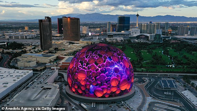 Sphere cost $2.3 billion to build and dazzles Las Vegas