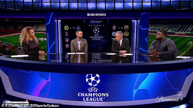 Dempsey came on for Thierry Henry during the Champions League coverage on Tuesday