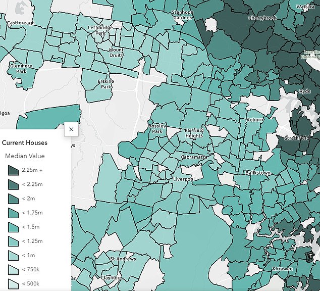 The average new mortgage in New South Wales was $756,821 in September for homeownership borrowers, Australian Bureau of Statistics credit data shows.  With a 20 per cent deposit, that kind of mortgage could buy a house worth $946,026 in a far Sydney suburb, where mortgage stress levels are much higher than the rest of the state.