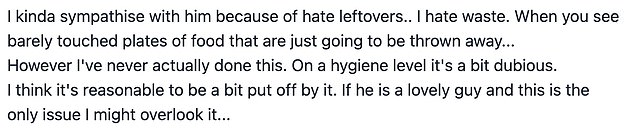 Some respondents asked if there could be reasons why the man behaved this way, asking if it could be related to poverty