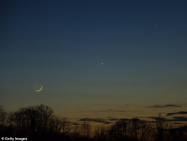 A waning crescent moon is where it is very close to becoming a new moon, reduced to a thin crescent that looks like someone is grinning