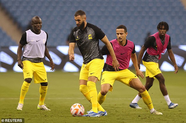 Al-Ittihad's poor form comes despite having N'Golo Kante and Karim Benzema in their ranks